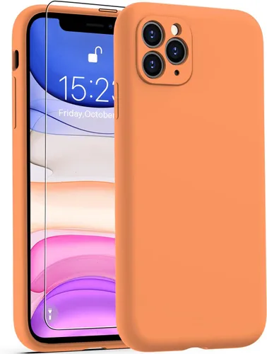 Miniatura 68 de DEENAKIN Funda de silicona compatible con iPhone 12 con protector de pantalla, mejora la protección de la cámara, funda protectora suave y flexible