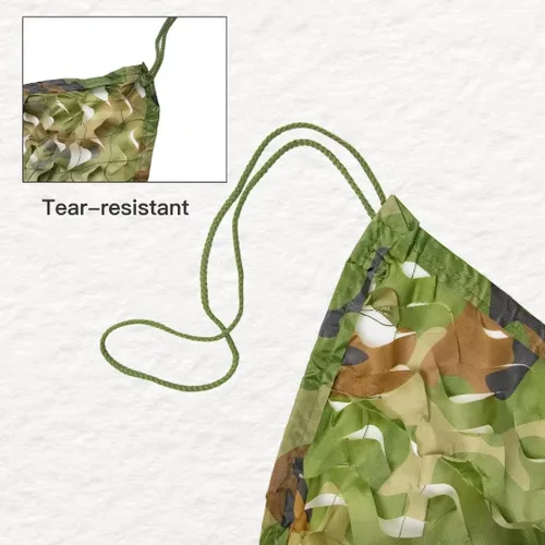 Miniatura 5 de LOOGU - Red de camuflaje militar para caza y acampada, 6.5 x 10 pies, 6.5 x 26 pies, 10 x 10 pies, 10 x 13 pies, 10 x 16.5 pies, 13 x 16.5 pies