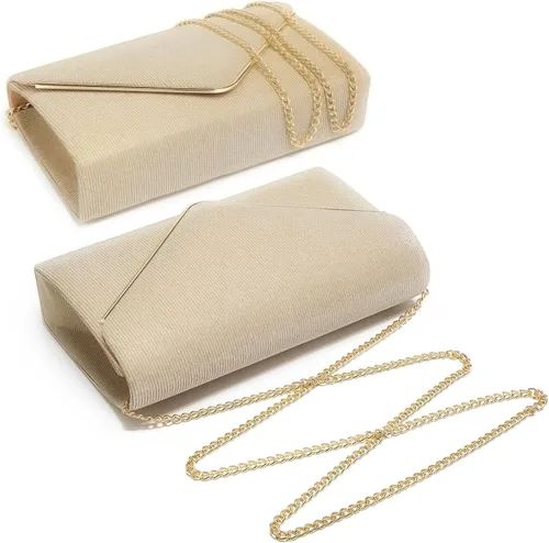 Miniatura 6 de Dasein Bolsos de mano brillantes para mujer, bolsos de noche, bolsos de boda, cóctel, graduación, fiesta, embragues