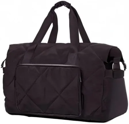 Miniatura 8 de Bolsa deportiva de gimnasio para mujeres y hombres, bolsa de lona ligera de mano para viajes, deportes, gimnasio, yoga, resistente al agua