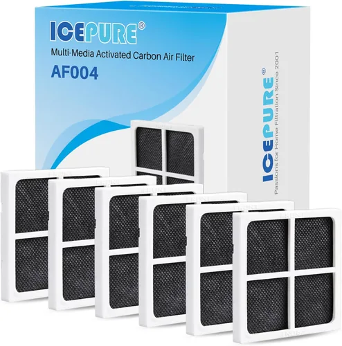 ICEPURE AF004 Reemplazo de filtro de aire para refrigerador para LG LT120F, Kenmore Elite 469918, ADQ73214402, ADQ73214404, paquete de 6