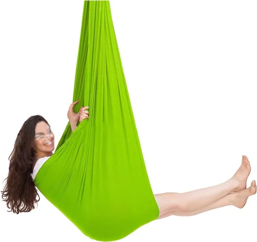 Miniatura 15 de Columpio sensorial para interiores con autismo y terapia para niños, hamaca colgante para niños y adolescentes con TDAH autista y Asperger