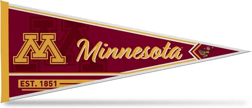 Miniatura 192 de Rico Industries NCAA Banderín Clásico de Fieltro para Decoración de Pared de 12" x 30" - Ideal para Decoración del Hogar/Dormitorio/Cueva de Hombre