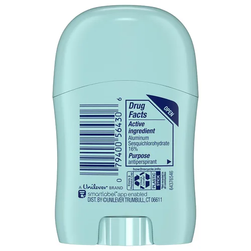 Miniatura 2 de Degree Desodorante antitranspirante avanzado, Shower Clean, paquete de 2 – Desodorante de viaje para mujeres, protección 72H, 0.5 oz Ea