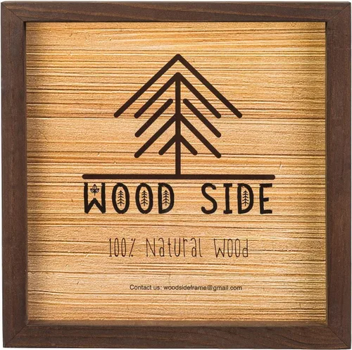 Miniatura 16 de Marcos de fotos de madera negra de 8 x 10 pulgadas, juego de 2 – 100% madera maciza ecológica natural con bordes gruesos para montaje en pared
