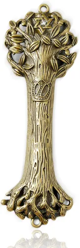 Miniatura 4 de Creative Judaica Bless This House, Árbol de la Vida - Estuche Mezuzah