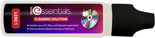 Miniatura 3 de Deco Essentials Limpiador de lentes láser para reproductores de CD/DVD, incluye solución de limpieza, mejora la calidad de reproducción y prolonga
