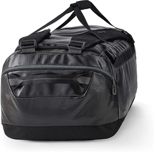 Miniatura 58 de Gregory Alpaca - Bolsa de lona resistente al agua para viajes de aventura y equipo con cubo de embalaje incluido, Negro obsidiana, 100L