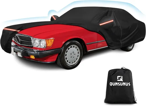 Miniatura 10 de QUNSUNUS Funda impermeable para auto para BMW M4/ Serie 4 420i 428i 430i 435i 440i/4 Coupe 2014-2024, cubierta exterior completa para todo clima