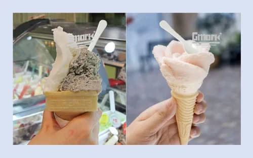 Miniatura 4 de Gmark - Cucharas de plástico para degustación, blancas, de 3 pulgadas, Blanco