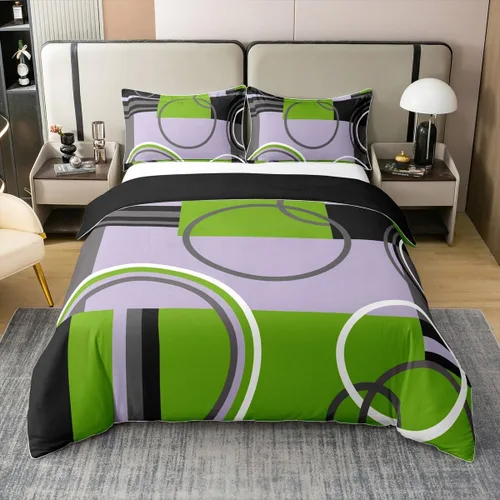 Miniatura 21 de Erosebridal Bohemian 100% Natural Cotton Duvet Cover Twin Country Southwestern Bedding Set Boho Aztec Arrows Diamond Comforter Cover Black Gray