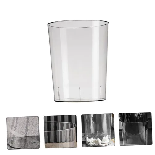 Miniatura 4 de DOITOOL Papelera de basura resistente para oficina, cesta de almacenamiento multiusos