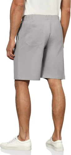 Miniatura 2 de Janmid Pantalones cortos de playa de verano con cordón de ajuste clásico para hombre