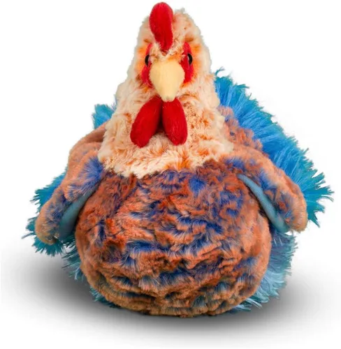Miniatura 4 de Gallina de peluche Douglas Henrietta de hilo azul, gallina de peluche