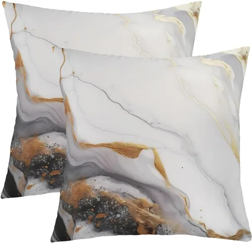 Miniatura 8 de Juego de 2 fundas de almohada rosas de 16 x 16 pulgadas, fundas de almohada suaves con flores florales de rosas para sala de estar, dormitorio