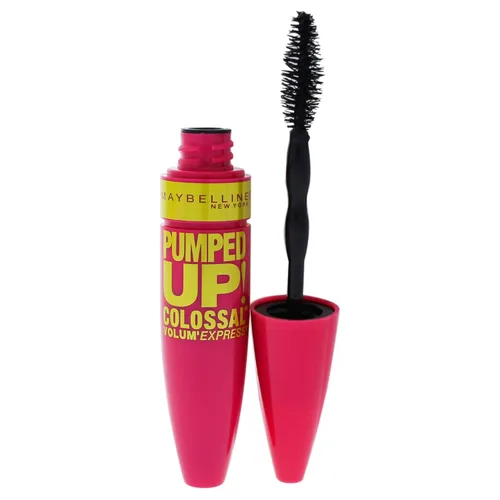 Máscara de pestañas lavable Maybelline New York, Glam Negro