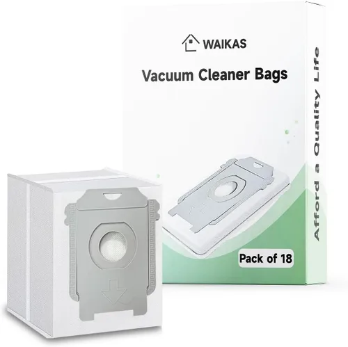 18 paquetes de bolsas de repuesto j9+ para iRobot Roomba j7+ (7550), j6+, j5+, i3+ EVO (3550), i4+, i5+, i8+ (8550), s9+ y series i/s/j, bolsas de