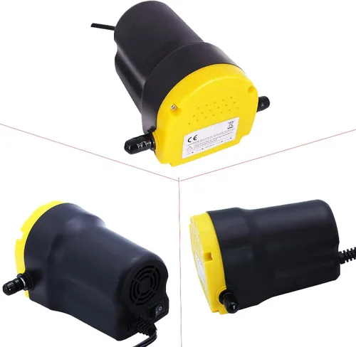 Miniatura 3 de Bomba de cambio de aceite mejorada de 12 V 60 W, bomba de transferencia de aceite extractor (rápidamente) succión de líquido diésel para cambiar