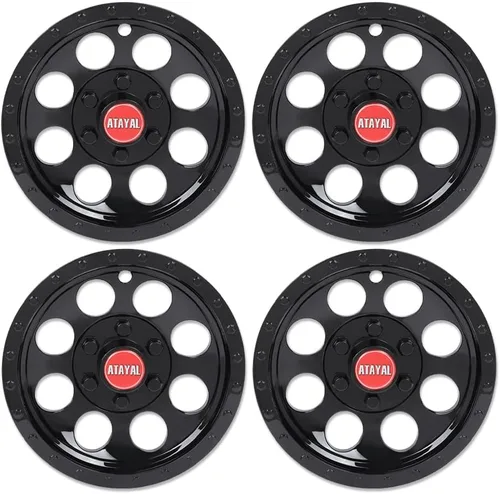 G-PLUS Wheel Cover Hub Caps Compatible with EZGO Club Car and Yamaha Golf Cart Hubcaps (Set of 4,8-10 Inch)