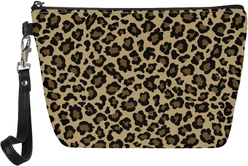 Miniatura 9 de Howilath Novedad Impreso Elegante Bolso Cosmético De Las Mujeres, Perros Animales Perezoso Diseño Floral Niña Trapezoide Cosméticos Bolsa De