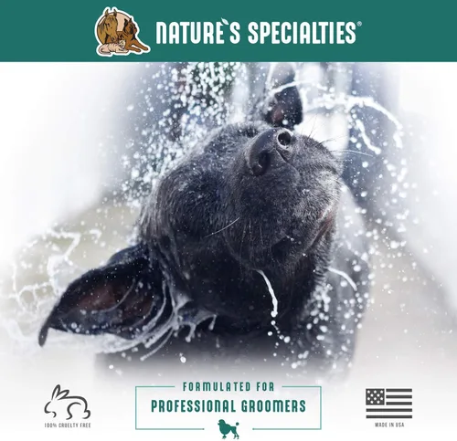 Miniatura 6 de Nature's Specialties Lav-N-Derm Champú antiséptico calmante ultra concentrado para mascotas, hace hasta 50 galones, alivia varios problemas de piel