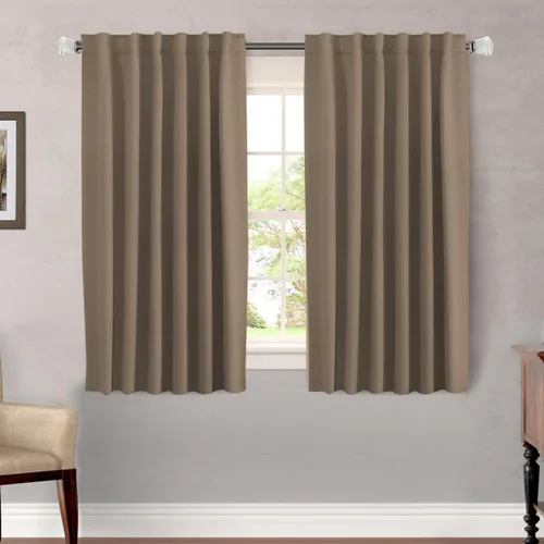 Miniatura 151 de H.VERSAILTEX Cortinas opacas con aislamiento térmico, paneles de tratamiento de ventana, cortinas opacas para oscurecer la habitación, cortinas Gris