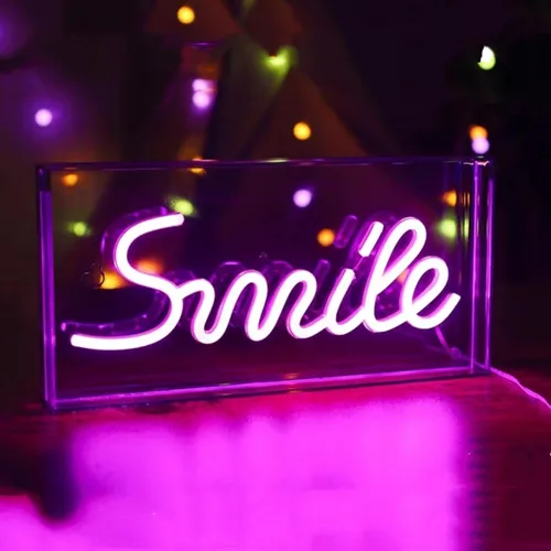 Miniatura 5 de Letrero de neón de arcoíris para bebé, letrero de neón de bebé estable alimentado por USB, luces de neón arílicas 3D para dormitorio de niños, baby