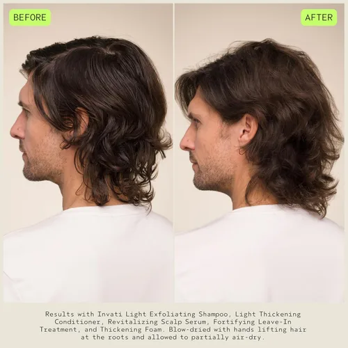 Miniatura 4 de Aveda Invati Ultra Advanced Exfoliating Shampoo Light & Rich Step 1 of 4 Reduces Hair Loss by 77% for Medium to Thick Thinning Hair Types