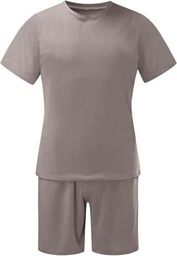 Miniatura 5 de Conjunto deportivo de verano de 2 piezas para hombre, camisetas de manga corta y pantalones cortos, conjunto deportivo deportivo deportivo