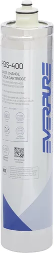 Pentair Everpure PBS-400 - Cartucho de filtro de cambio rápido, EV927086, para uso en el sistema de agua potable Everpure PBS-400, capacidad de