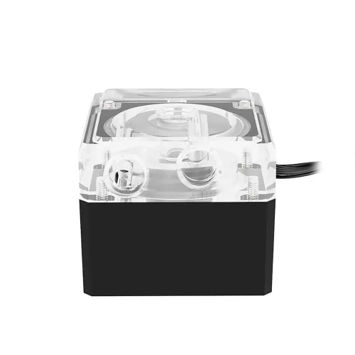 Miniatura 5 de Bomba de enfriador de agua de CPU, bomba para sistemas de refrigeración por agua de PC, soporte PWM -500L/H-G1/4 Agujero roscado