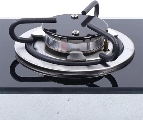 GR-B002 - Estufa de cocina de 1 quemador GLP RV caravana RV con tapa de vidrio templado, 7.9 x 14.4 x 2.8 pulgadas (1 quemador, barco, automóvil,