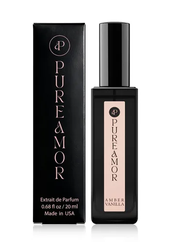 Miniatura 9 de PUREAMOR Perfume de Vainilla Ámbar para Mujeres, Fragancia con Aroma a Café con Notas Cálidas de Ámbar y Vainilla Dulce, Extrait de Parfum de Larga