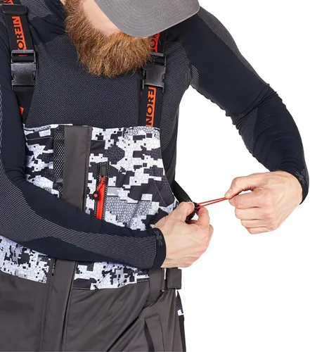Miniatura 5 de NORFIN Pro Dry 3 - Babero impermeable aislado y transpirable, resistente al viento Camo