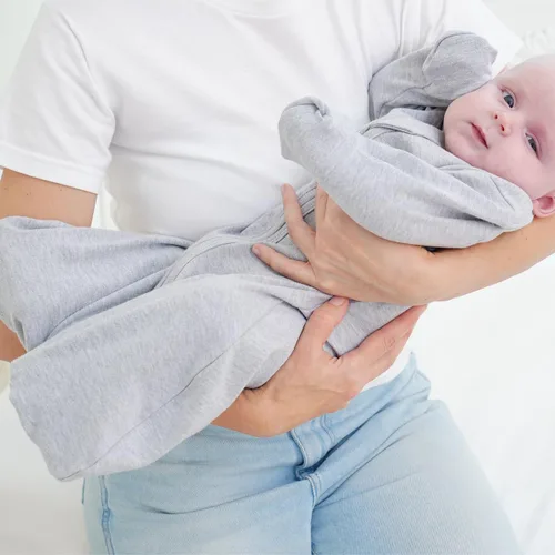 Miniatura 3 de Transition Swaddle - Saco de dormir para recién nacido de 0 a 3 meses, con brazos de transición con puños de manoplas, paquete de 2 sacos de dormir