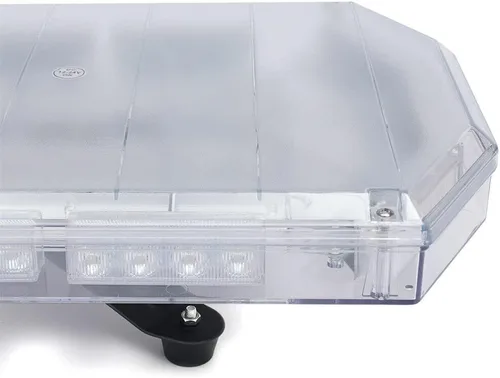 Miniatura 8 de Luces estroboscópicas de emergencia de 48 pulgadas, 88 LED, barra de luz de advertencia direccional ámbar con 16 modos intermitentes de advertencia