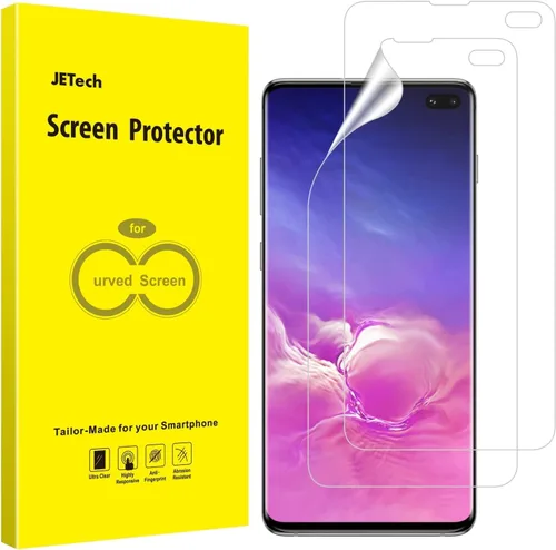 Miniatura 15 de JETech Protector de pantalla para Samsung Galaxy S8, película TPU Ultra HD, compatible con fundas, paquete de 2