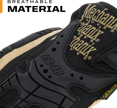 Miniatura 3 de Mechanix Wear - CG40-75-011 Guantes de piel de alta resistencia CG color negro