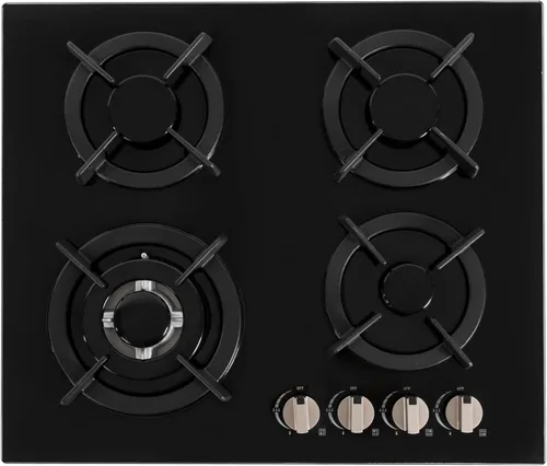 Miniatura 3 de Placa de cocina de gas de 4 quemadores incorporada/encimera de 23.23 x 20.08 pulgadas, estufa de gas con tapas de quemador y boquillas, estufa