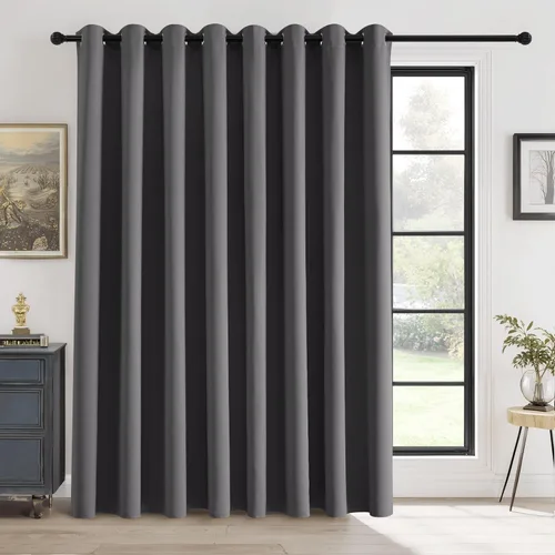 Miniatura 89 de RYB HOME - Cortinas opacas para patio - Cortinas con ojales sólidos, paneles de ventana grandes, eficiencia energética, cortinas de privacidad