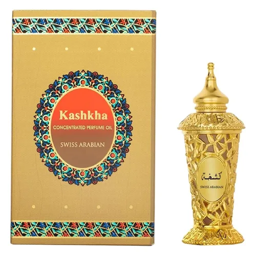 Miniatura 2 de Swiss Arabian Kashkha – Productos de lujo de Dubai – Fragancia de aceite de perfume personal de larga duración y adictiva – Un aroma seductor – 0.6