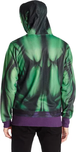 Miniatura 2 de Marvel Buff Hulk - Sudadera con capucha sublimada para hombre