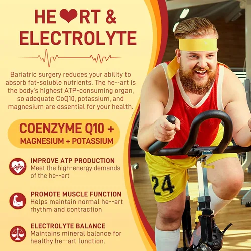 Miniatura 6 de Gomitas multivitamínicas bariátricas metiladas liposomales con hierro para mujeres y hombres, multivitamínico de alta absorción con CoQ 10
