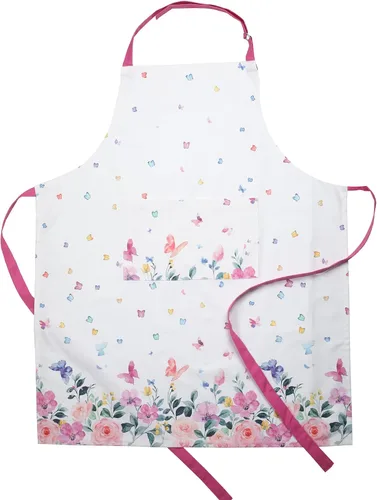 Vintage Vista Delantal de cocina 100% algodón, delantales ajustables para mujeres, delantales de cocina para hombres, delantal de chef unisex para