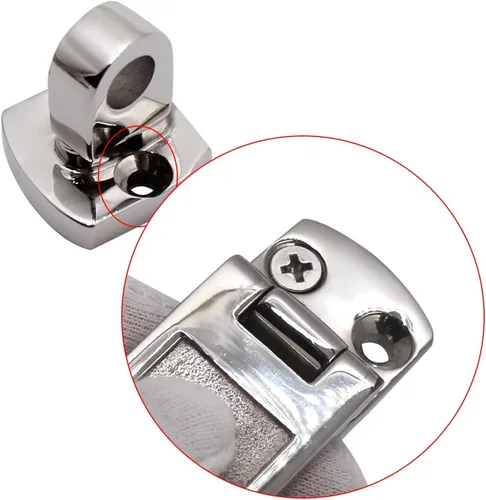 Miniatura 5 de SHENGHUISS Boat Door Lock Latch Anti-Rattle Lockable Hold Down Clamp Latch Marine Grade 316 Stainless Steel with Screws