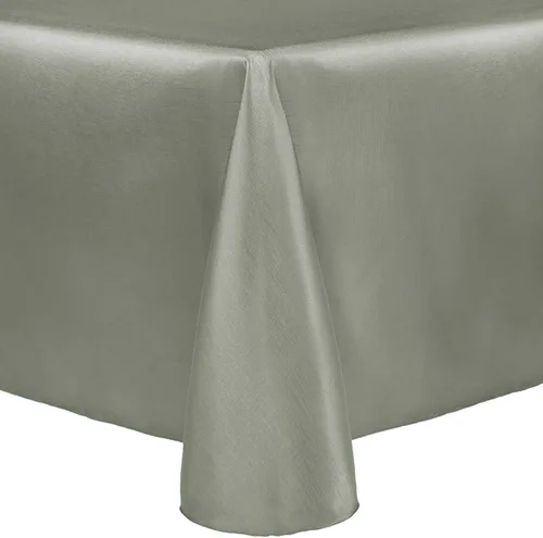 Miniatura 23 de Ultimate Textile Majestic - Mantel ovalado reversible Shantung Satin (72 x 120 pulgadas), color amarillo claro
