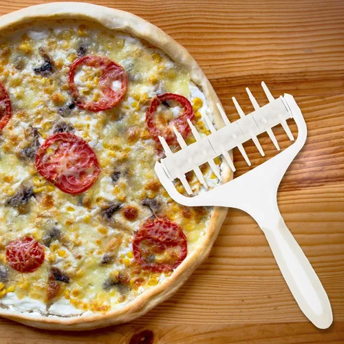 Miniatura 4 de SHERCHPRY Pizza Punch Pizza Roller Spikes Pan Hole Punch Pizza Docker Masa de pizza Galletas caseras Pasta de pizza Ruedas de aguja Roller Docker