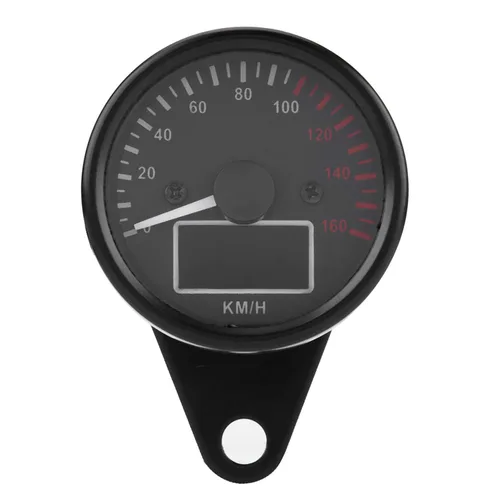 Velocímetro digital LED para motocicleta, medidor LCD universal con tacómetro odómetro 0-160KM/H pantalla de velocidad para ATV Dirt Bike Scooter