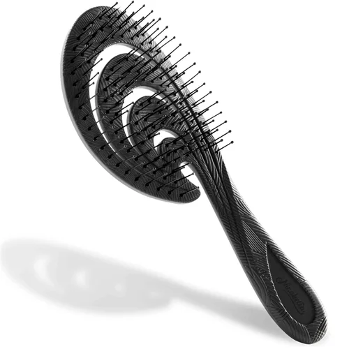 Ninabella Cepillo orgánico desenredante para el cabello, para mujeres, hombres y niños, no tira del cabello, cepillos alisadores para cabello liso,