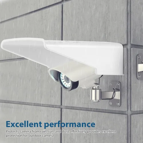 Miniatura 3 de Generic Cubierta de la cámara de seguridad al aire libre impermeable protector parasol universal cámara cubierta de lluvia para CCTV Dome Bullet